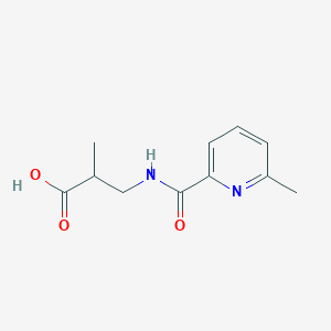 2-Methyl-3-(6-methylpicolinamido)propanoic acid