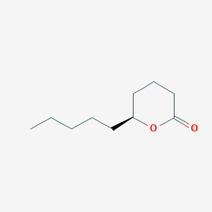 B149139 (6S)-6-pentyloxan-2-one CAS No. 59285-67-5