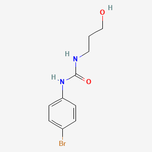 1-(4-Bromophenyl)-3-(3-hydroxypropyl)urea