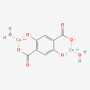 molecular formula C8H6Cu2O8 B14913942 Cu-DOBDC 