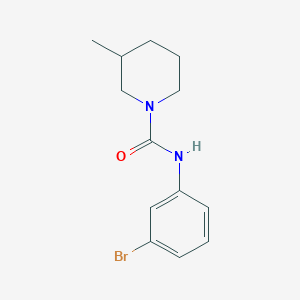 N-(3-bromophenyl)-3-methylpiperidine-1-carboxamide