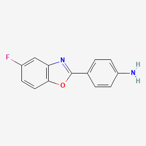 4-(5-Fluorobenzo[d]oxazol-2-yl)aniline