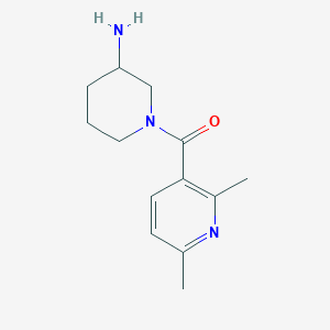 (3-Aminopiperidin-1-yl)(2,6-dimethylpyridin-3-yl)methanone