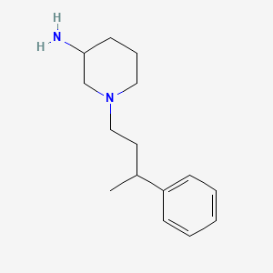 1-(3-Phenylbutyl)piperidin-3-amine