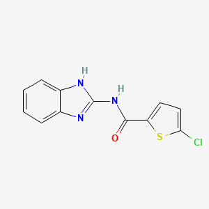 n-(1h-Benzo[d]imidazol-2-yl)-5-chlorothiophene-2-carboxamide