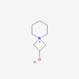 molecular formula C8H16NO+ B14914098 4-Azoniaspiro[3.5]nonan-2-ol 