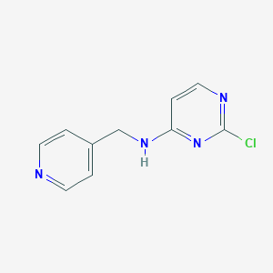 2-chloro-N-[(pyridin-4-yl)methyl]pyrimidin-4-amine