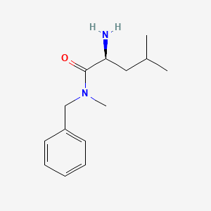 molecular formula C14H22N2O B14914247 (S)-2-Amino-N-benzyl-n,4-dimethylpentanamide 