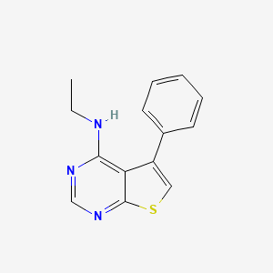 N-ethyl-5-phenylthieno[2,3-d]pyrimidin-4-amine