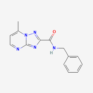 N-benzyl-7-methyl-[1,2,4]triazolo[1,5-a]pyrimidine-2-carboxamide