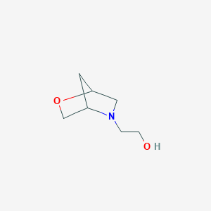 molecular formula C7H13NO2 B14914271 2-(2-Oxa-5-azabicyclo[2.2.1]hept-5-yl)ethanol 