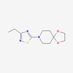 8-(3-Ethyl-1,2,4-thiadiazol-5-yl)-1,4-dioxa-8-azaspiro[4.5]decane