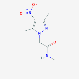 2-(3,5-dimethyl-4-nitro-1H-pyrazol-1-yl)-N-ethylacetamide