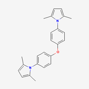 molecular formula C24H24N2O B14914353 Bis[4-(2,5-dimethyl-1-pyrrolyl)phenyl] oxide 