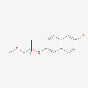 2-Bromo-6-((1-methoxypropan-2-yl)oxy)naphthalene