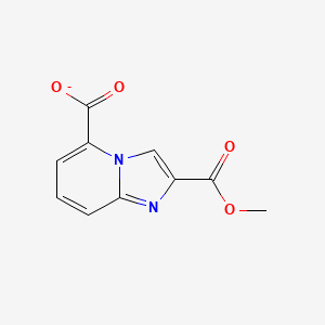 2-(Methoxycarbonyl)imidazo[1,2-a]pyridine-5-carboxylate