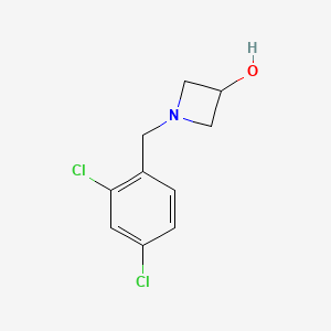 1-[(2,4-Dichlorophenyl)methyl]azetidin-3-ol