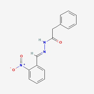 N'-(2-nitrobenzylidene)-2-phenylacetohydrazide