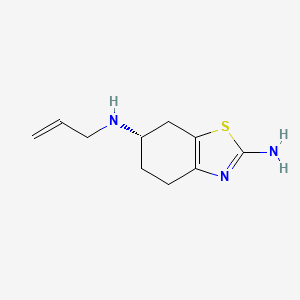 molecular formula C10H15N3S B14914479 (S)-N6-Allyl-4,5,6,7-tetrahydrobenzo[d]thiazole-2,6-diamine 