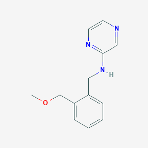 n-(2-(Methoxymethyl)benzyl)pyrazin-2-amine