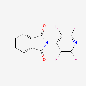 molecular formula C13H4F4N2O2 B14914557 2-(2,3,5,6-tetrafluoropyridin-4-yl)-1H-isoindole-1,3(2H)-dione 