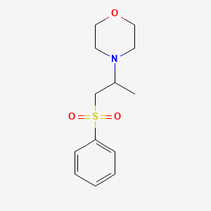 4-[1-(Phenylsulfonyl)propan-2-yl]morpholine