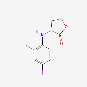 3-((4-Iodo-2-methylphenyl)amino)dihydrofuran-2(3h)-one