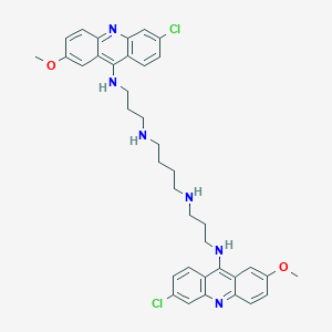 B149146 Bis-N,N'''(6-chloro-2-methoxyacridin-9-yl)spermine CAS No. 57576-49-5
