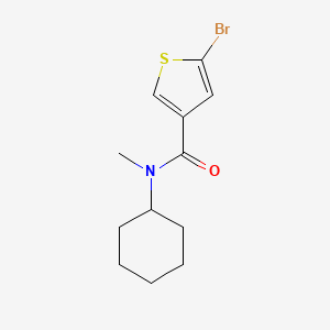 5-bromo-N-cyclohexyl-N-methylthiophene-3-carboxamide