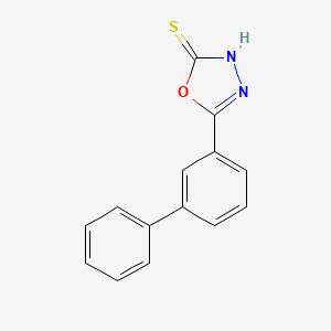 5-[1,1'-Biphenyl]-3-yl-1,3,4-oxadiazole-2(3H)-thione