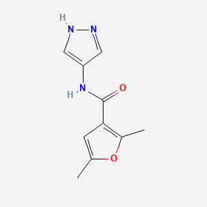 2,5-dimethyl-N-(1H-pyrazol-4-yl)furan-3-carboxamide