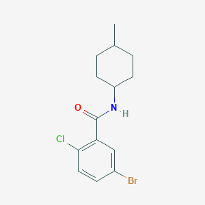 5-bromo-2-chloro-N-(4-methylcyclohexyl)benzamide