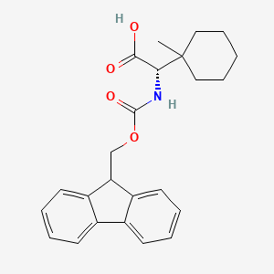 (S)-2-((((9H-Fluoren-9-yl)methoxy)carbonyl)amino)-2-(1-methylcyclohexyl)acetic acid