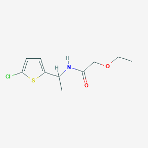 n-(1-(5-Chlorothiophen-2-yl)ethyl)-2-ethoxyacetamide