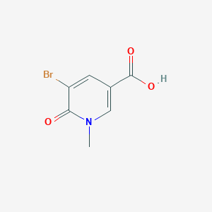 5-Bromo-1-methyl-6-oxo-1,6-dihydropyridine-3-carboxylic acid