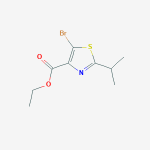 Ethyl 5-bromo-2-isopropylthiazole-4-carboxylate