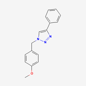 1-(4-Methoxybenzyl)-4-phenyl-1H-1,2,3-triazole