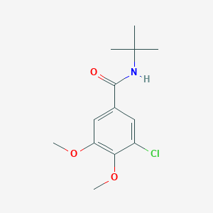 n-(Tert-butyl)-3-chloro-4,5-dimethoxybenzamide