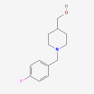 (1-(4-Iodobenzyl)piperidin-4-yl)methanol