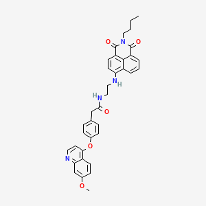 molecular formula C36H34N4O5 B14914977 Pdgfp 1 