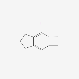 3-Iodo-2,4,5,6-tetrahydro-1H-cyclobuta[f]indene