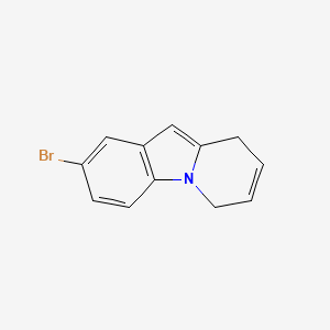 molecular formula C12H10BrN B14915023 2-Bromo-6,9-dihydropyrido[1,2-a]indole 