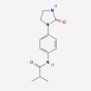 n-(4-(2-Oxoimidazolidin-1-yl)phenyl)isobutyramide