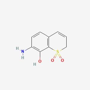 7-Amino-8-hydroxy-2H-thiochromene 1,1-dioxide