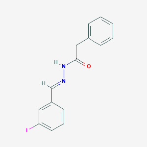 N'-[(E)-(3-iodophenyl)methylidene]-2-phenylacetohydrazide