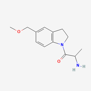 2-Amino-1-(5-(methoxymethyl)indolin-1-yl)propan-1-one
