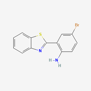 2-(1,3-Benzothiazol-2-yl)-4-bromoaniline