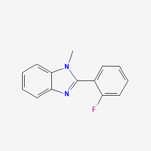 2-(2-Fluorophenyl)-1-methyl-1H-benzo[d]imidazole