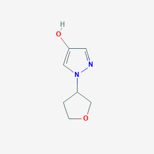 1-(oxolan-3-yl)-1H-pyrazol-4-ol