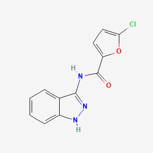 5-chloro-N-(1H-indazol-3-yl)furan-2-carboxamide